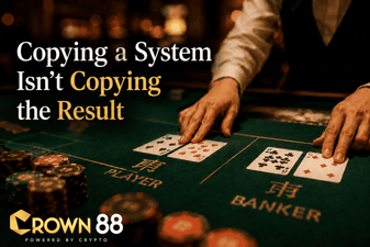copying a baccarat system isnt copying results
