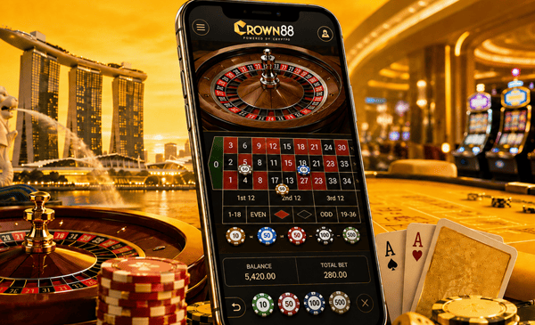 Singapore online casino play guide on crown88 sg mobile