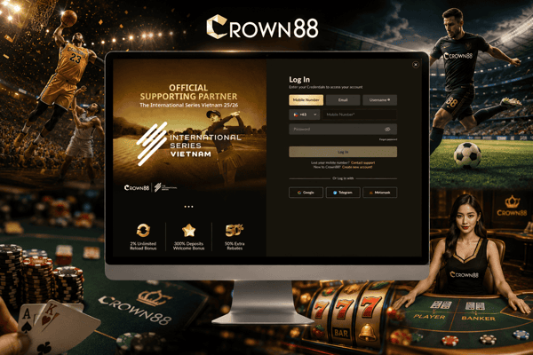 crown88 login page