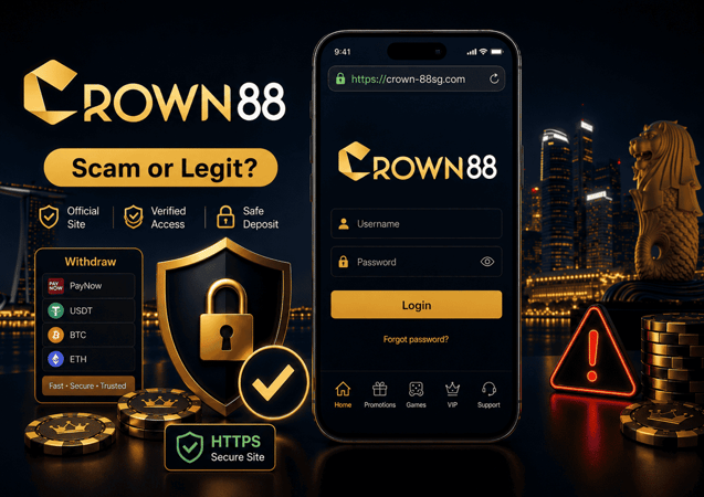 Is Crown88 A Scam Or Legit? (What Players Should Check First) | Crown-88sg.com